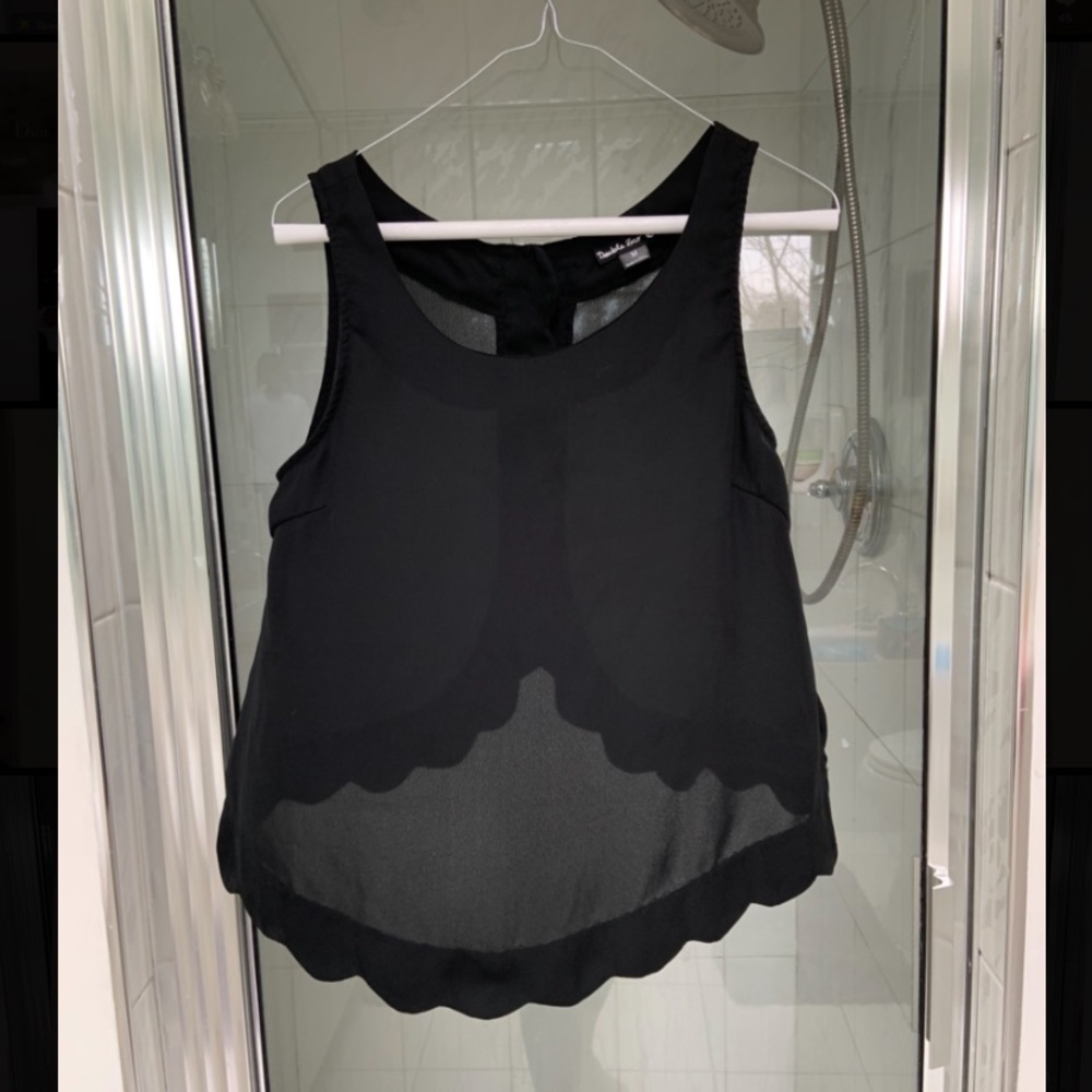 Double Zero - Black Tank Shirt